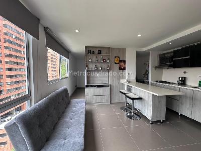 Apartamento de 1 alcoba en arriendo en El Tesoro, Medellín, 35 m² · foto 6 de 13