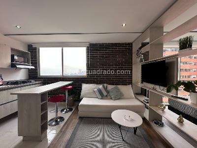 Apartamento de 1 alcoba en arriendo en El Tesoro, Medellín, 35 m² · foto 4 de 13