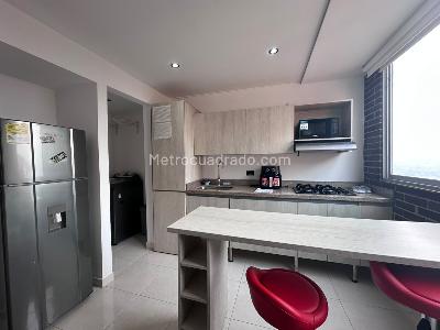 Apartamento de 1 alcoba en arriendo en El Tesoro, Medellín, 35 m² · foto 6 de 13