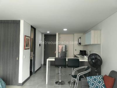 Apartamento de 1 alcoba en arriendo en Villa Carlota, Medellín, 44 m² · foto 4 de 10
