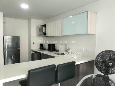 Apartamento de 1 alcoba en arriendo en Villa Carlota, Medellín, 44 m² · foto 6 de 10
