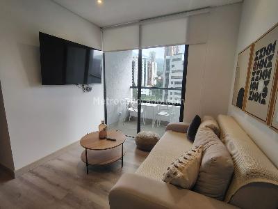Apartamento de 2 alcobas en arriendo en Los Balsos, Medellín, 60 m² · foto 2 de 17