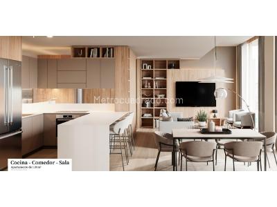 Apartamento de 3 alcobas en venta en La Cabrera, Bogotá, 118 m² · foto 2 de 10