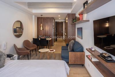 Apartaestudio en venta en Chapinero Central, Bogotá, 28 m² · foto 2 de 16