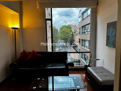 Apartamento de 1 alcoba en venta en Chico, Bogotá, 43 m² · foto 3 de 13