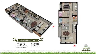 Apartamento de 3 alcobas en venta en La Primavera, Chía, 81 m² · foto 2 de 20