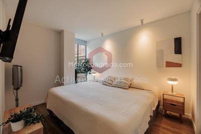 Apartamento de 2 alcobas en arriendo en Lalinde, Medellín, 50 m² · foto 2 de 8