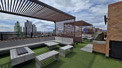 Apartaestudio en arriendo en Chapinero, Bogotá, 29 m² · foto 9 de 12