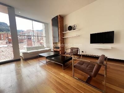 Apartamento de 2 alcobas en arriendo en Los Rosales, Bogotá, 114 m² · foto 2 de 18