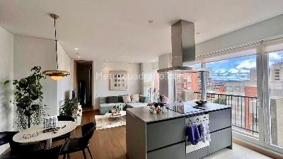 Apartamento de 2 alcobas en venta en Chico, Bogotá, 84 m² · foto 5 de 8