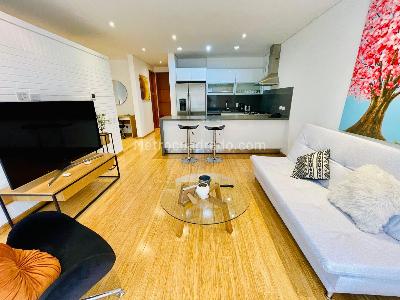 Apartamento de 1 alcoba en arriendo en Parque Del Virrey, Bogotá, 70 m² · foto 9 de 16