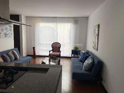 Apartaestudio en venta en Chico Norte, Bogotá, 49 m² · foto 4 de 12