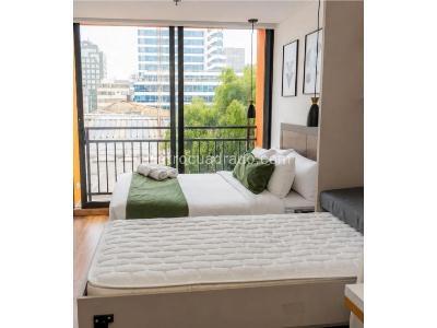 Apartaestudio en venta en Chico Norte, Bogotá, 27 m² · foto 1 de 14