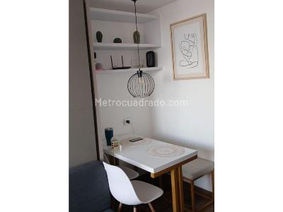 Apartaestudio en venta en Chico Norte, Bogotá, 27 m² · foto 3 de 14