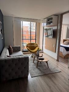 Apartaestudio en arriendo en Usaquen, Bogotá, 39 m² · foto 2 de 15