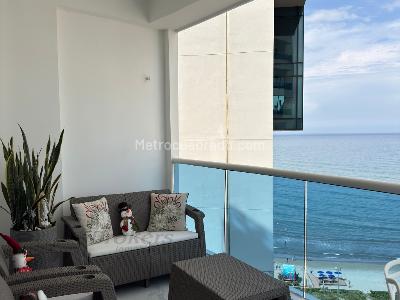 Apartamento de 3 alcobas en venta en Bocagrande, Cartagena, 127 m² · foto 2 de 15