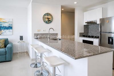 Apartamento de 1 alcoba en venta en Bocagrande, Cartagena, 67 m² · foto 4 de 12
