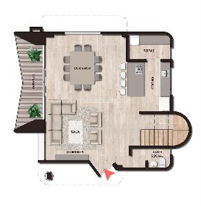 Casa de 3 alcobas en venta en Sotileza, Bogotá, 217 m² · foto 8 de 12