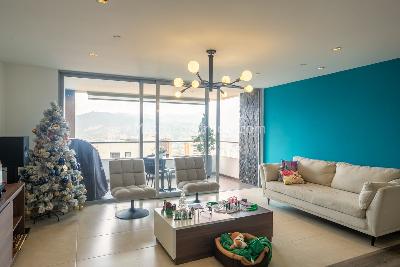 Apartamento de 3 alcobas en venta en Loma Del Esmeraldal, Envigado, 166 m² · foto 3 de 20