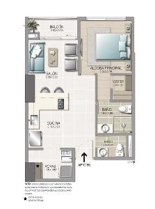 Apartamento en venta en Ciudad Del Rio, Medellín · foto 3 de 8