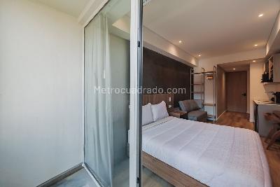 Apartamento de 1 alcoba en venta en Conquistadores, Medellín, 23 m² · foto 7 de 20