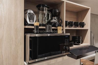 Apartamento de 1 alcoba en venta en Conquistadores, Medellín, 23 m² · foto 10 de 20