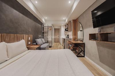 Apartamento de 1 alcoba en venta en Conquistadores, Medellín, 23 m² · foto 14 de 20
