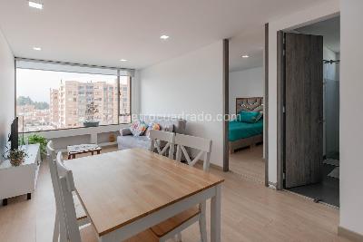 Apartamento de 1 alcoba en venta en Vereda Las Delicias, Chía, 47 m² · foto 3 de 15