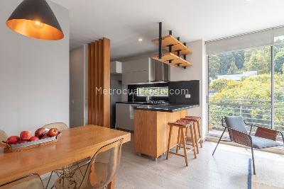 Apartamento de 1 alcoba en venta en Bosque Izquierdo, Bogotá, 56 m² · foto 4 de 20