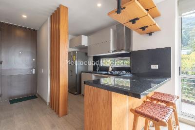 Apartamento de 1 alcoba en venta en Bosque Izquierdo, Bogotá, 56 m² · foto 6 de 20
