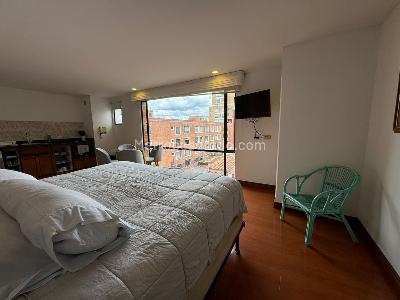 Apartamento de 1 alcoba en venta en Chico Reservado, Bogotá, 38 m² · foto 9 de 20