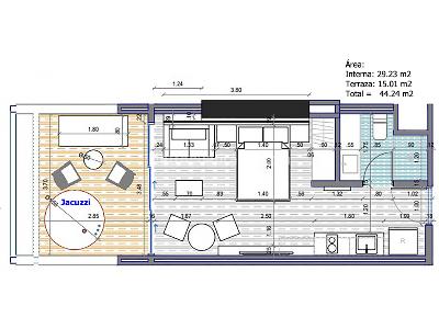 Apartaestudio en venta en Pozos Colorados, Santa Marta, 44 m² · foto 17 de 17