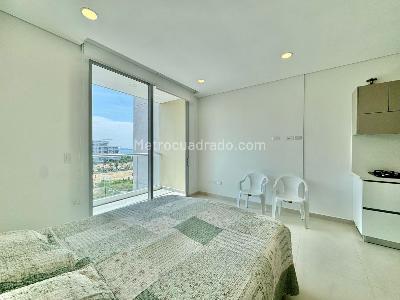 Apartamento de 1 alcoba en venta en Pozos Colorados, Santa Marta, 32 m² · foto 6 de 20