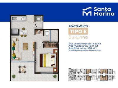 Apartamento en venta en Don Jaca, Santa Marta · foto 17 de 20