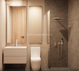 Apartamento de 2 alcobas en venta en La Cabrera, Bogotá, 68 m² · foto 5 de 18