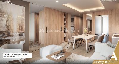 Apartamento de 2 alcobas en venta en La Cabrera, Bogotá, 68 m² · foto 14 de 18