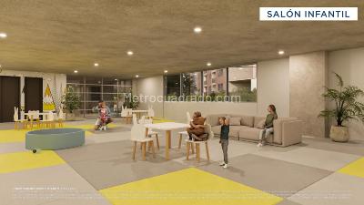 Apartamento de 2 alcobas en venta en Ojo De Agua, Rionegro, 57 m² · foto 18 de 20