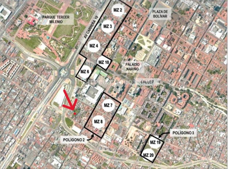 Lote en Venta, La Candelaria, Bogotá D.C. - Más