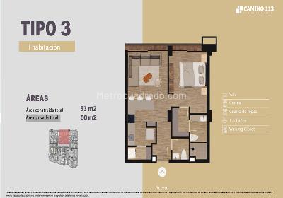 Apartamento en venta en Santa Barbara Central, Bogotá · foto 9 de 20