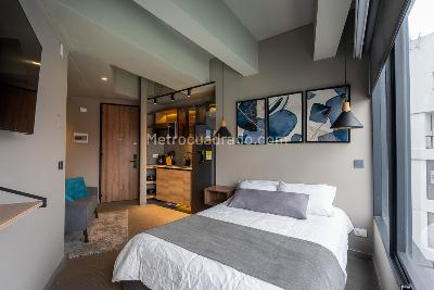 Apartaestudio en arriendo en Chico, Bogotá, 24 m² · foto 2 de 20