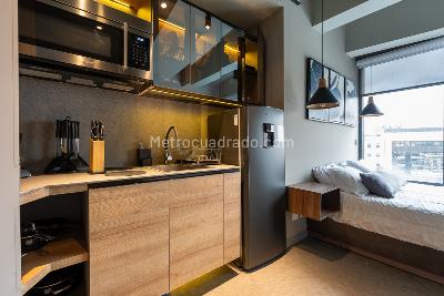 Apartaestudio en arriendo en Chico, Bogotá, 24 m² · foto 7 de 20