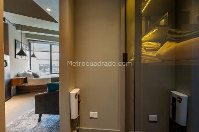 Apartaestudio en arriendo en Chico, Bogotá, 24 m² · foto 9 de 20