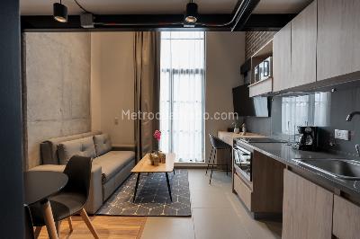 Apartaestudio en venta en Polo Club, Bogotá, 18 m² · foto 2 de 20