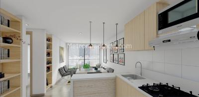 Apartamento de 1 alcoba en venta en Las Cuadras, Pasto, 55 m² · foto 6 de 14