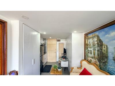 Apartamento de 1 alcoba en venta en Niza, Bogotá, 22 m² · foto 3 de 10