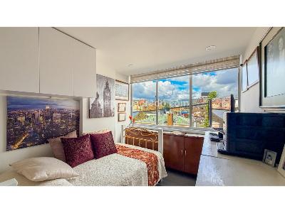 Apartamento de 1 alcoba en venta en Niza, Bogotá, 22 m² · foto 4 de 10