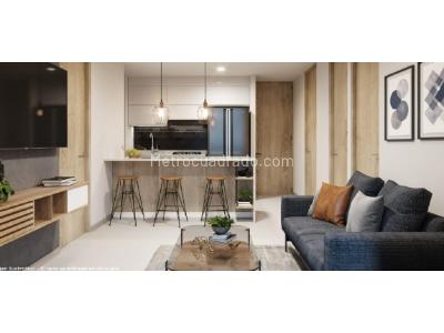 Apartamento de 2 alcobas en venta en El Porvenir, Rionegro, 48 m² · foto 3 de 5