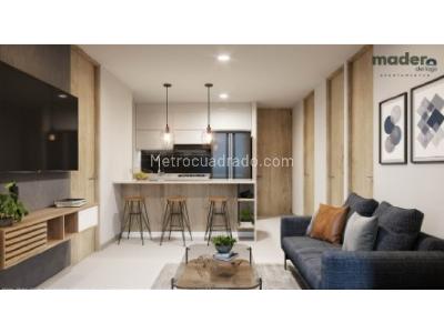 Apartamento de 2 alcobas en venta en El Porvenir, Rionegro, 48 m² · foto 4 de 5