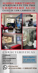Apartamento de 1 alcoba en venta en Maria Cristina, Bogotá, 27 m² · foto 2 de 20