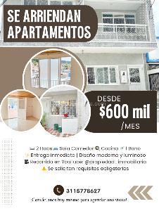 Apartment for rent in Barrio Galan, Ibagué